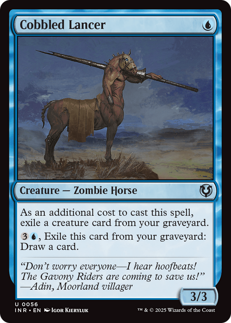 Cobbled Lancer [Innistrad Remastered] [Foil]