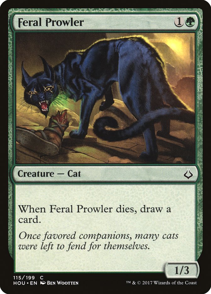 Feral Prowler [Hour of Devastation] [Foil]