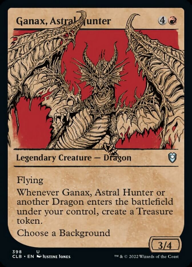 Ganax, Astral Hunter (Showcase) [Commander Legends: Battle for Baldur's Gate] [Foil]