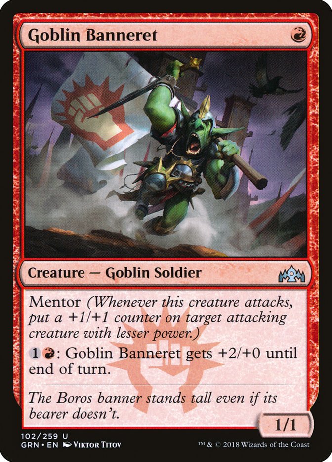 Goblin Banneret [Guilds of Ravnica] [Foil]