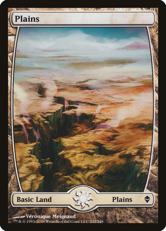 Plains (232) [Zendikar] [Foil]