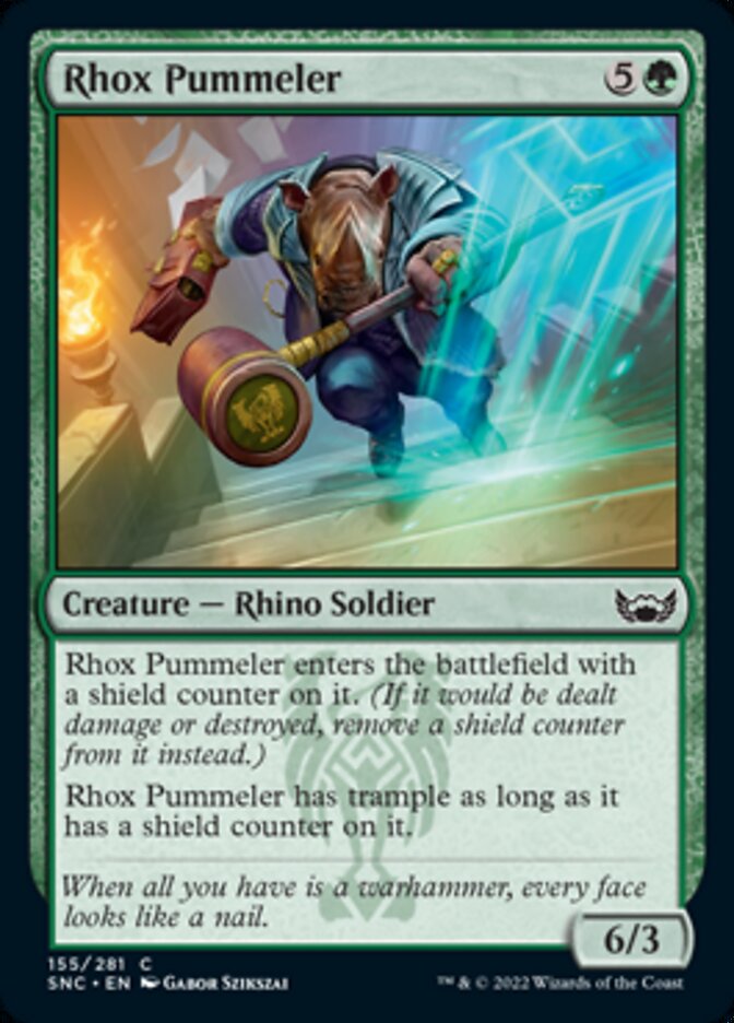 Rhox Pummeler [Streets of New Capenna] [Foil]