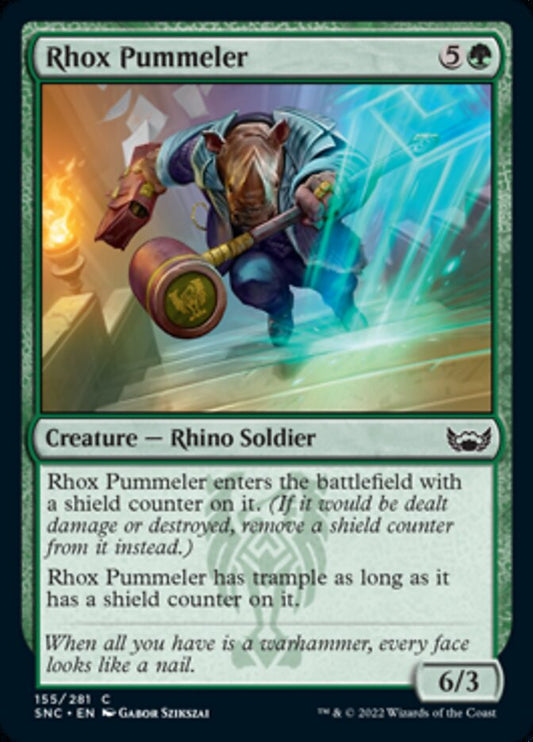 Rhox Pummeler [Streets of New Capenna] [Foil]