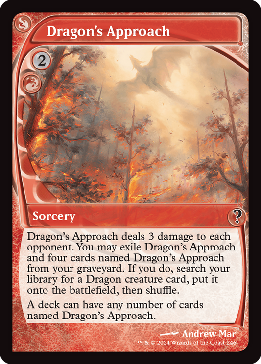 Dragon's Approach (Future Sight) [Mystery Booster 2] [Foil]