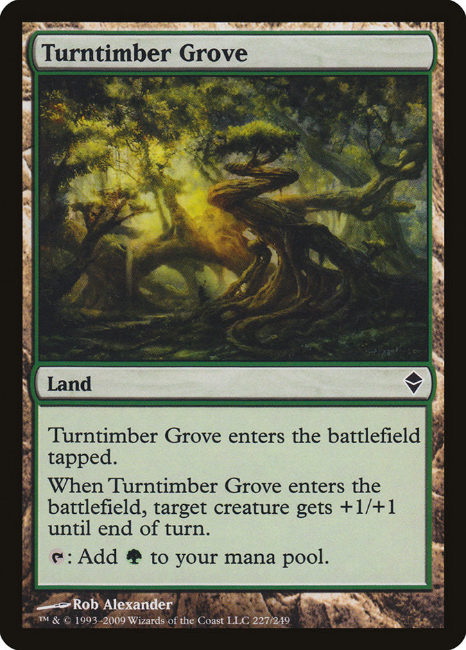 Turntimber Grove [Zendikar] [Foil]