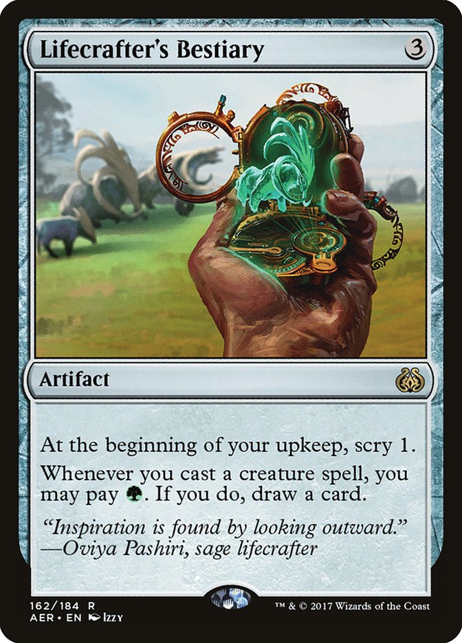 Lifecrafter's Bestiary [Aether Revolt] [Foil]