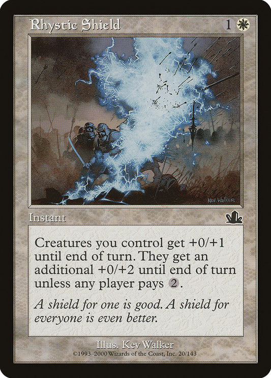 Rhystic Shield [Prophecy] [Foil]