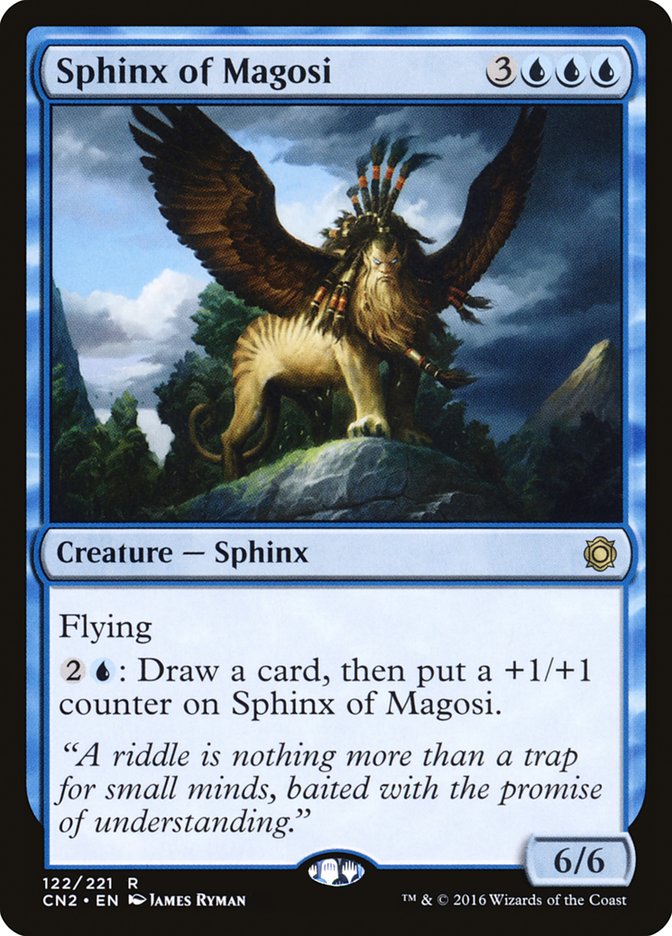Sphinx of Magosi [Conspiracy: Take the Crown] [Foil]