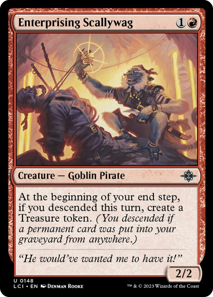 Enterprising Scallywag [The Lost Caverns of Ixalan] [Foil]