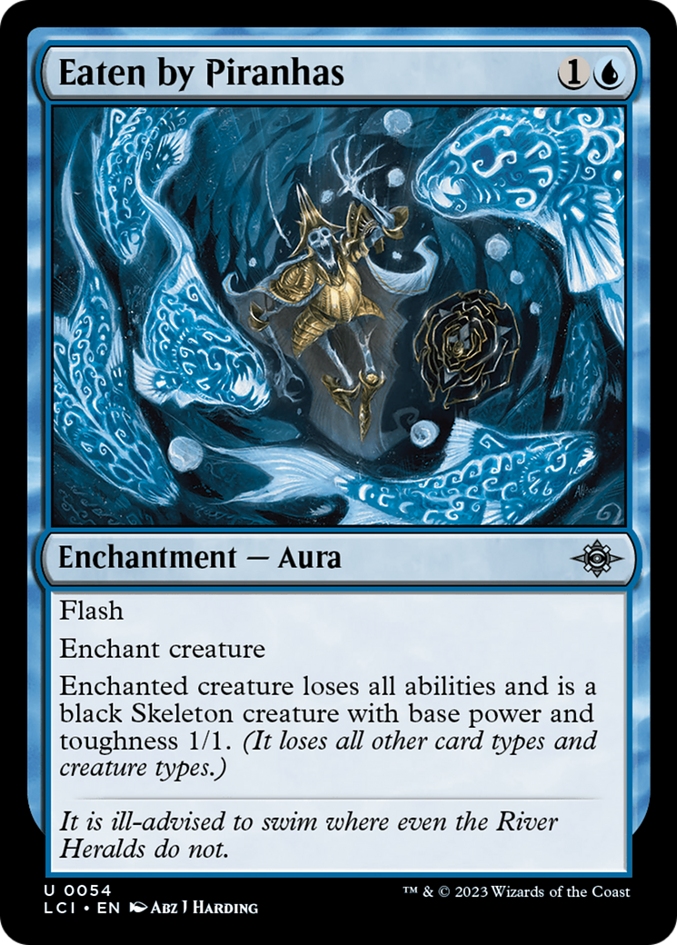 Eaten by Piranhas [The Lost Caverns of Ixalan] [Foil]
