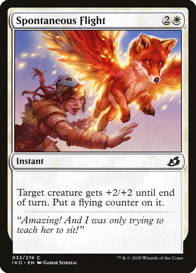Spontaneous Flight [Ikoria: Lair of Behemoths] [Foil]