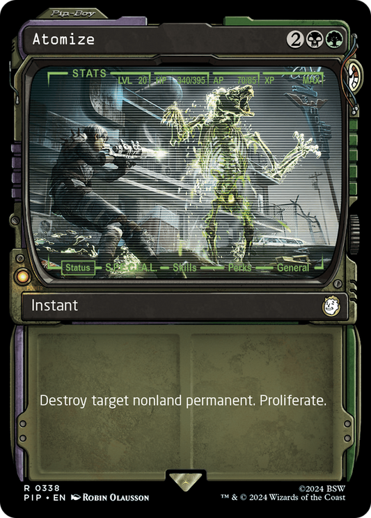Atomize (Showcase) [Fallout] [Foil]