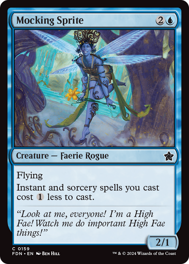 Mocking Sprite [Foundations] [Foil]