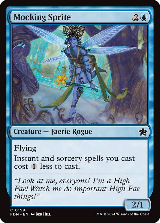 Mocking Sprite [Foundations] [Foil]
