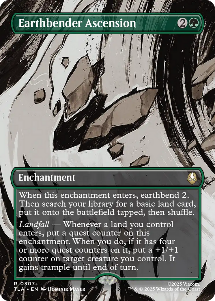 Earthbender Ascension (Borderless) [Avatar: The Last Airbender] [Foil]