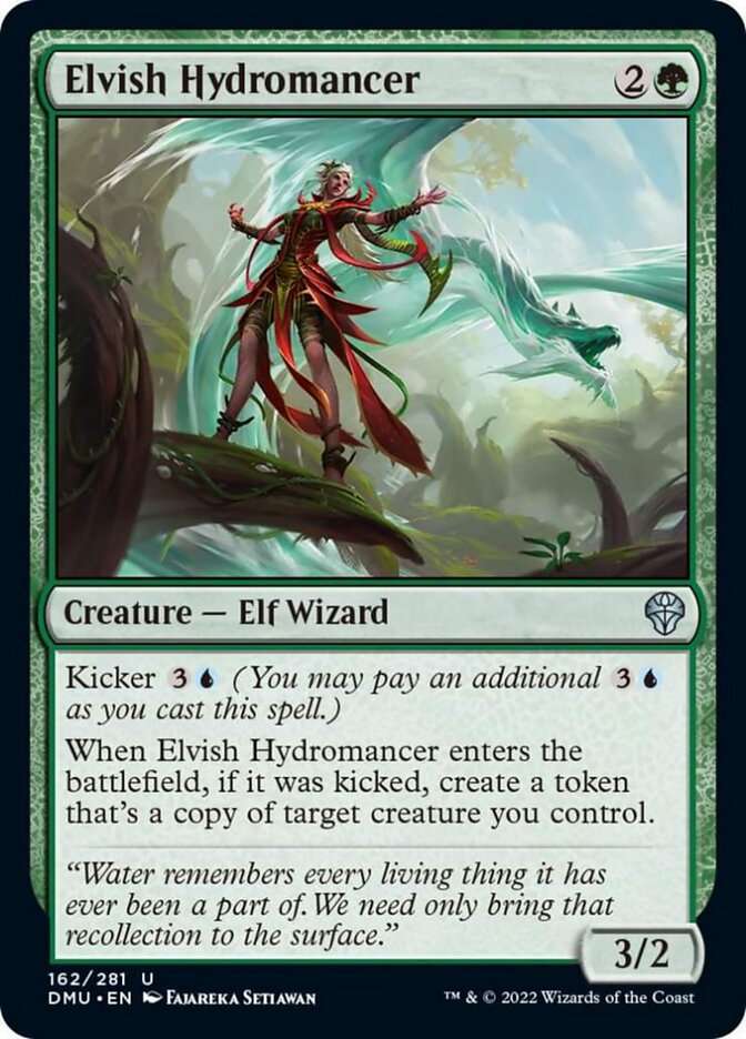 Elvish Hydromancer [Dominaria United] [Foil]