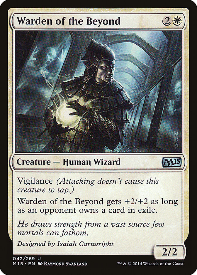 Warden of the Beyond [Core Set 2015] [Foil]