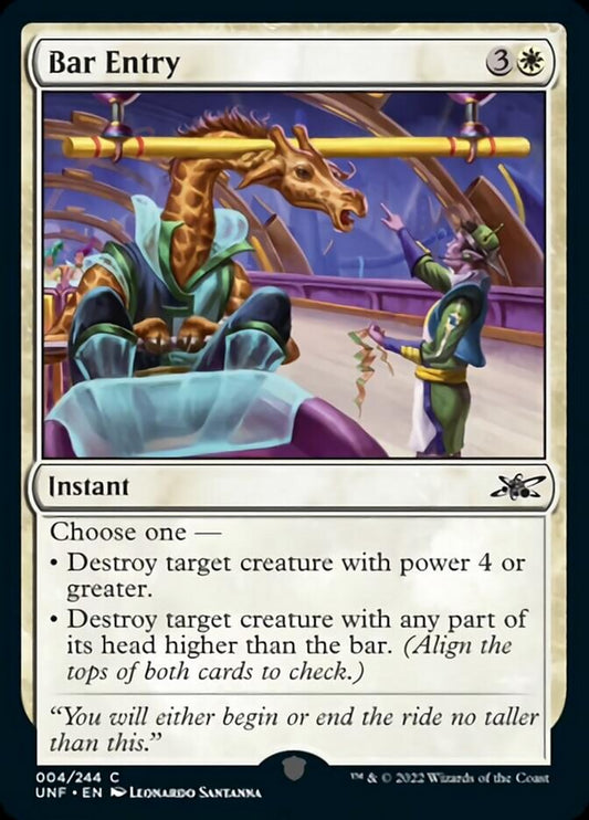 Bar Entry [Unfinity] [Foil]