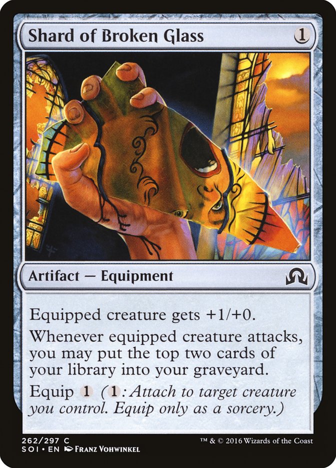 Shard of Broken Glass [Shadows over Innistrad] [Foil]