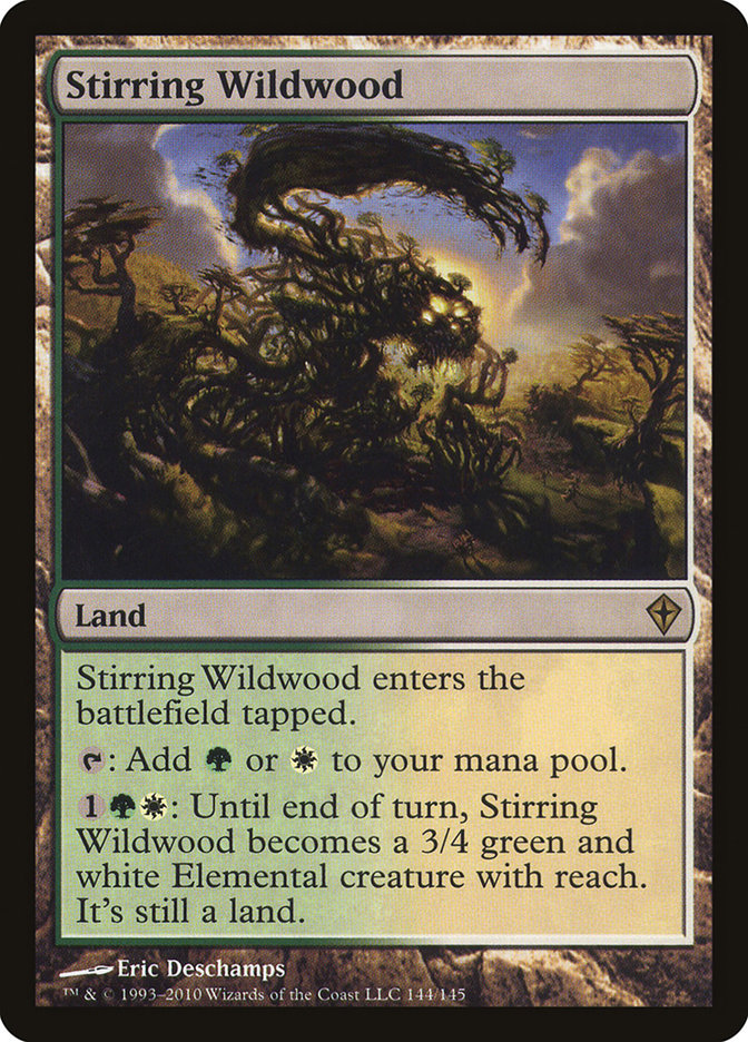 Stirring Wildwood [Worldwake] [Foil]