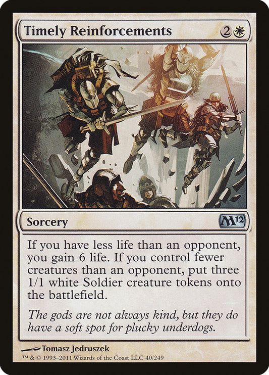 Timely Reinforcements [Core Set 2012]