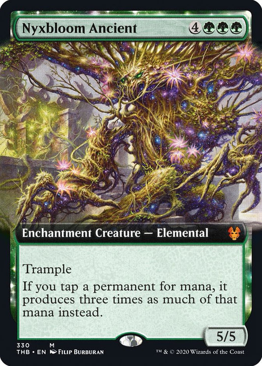 Nyxbloom Ancient (Extended Art) [Theros Beyond Death] [Foil]