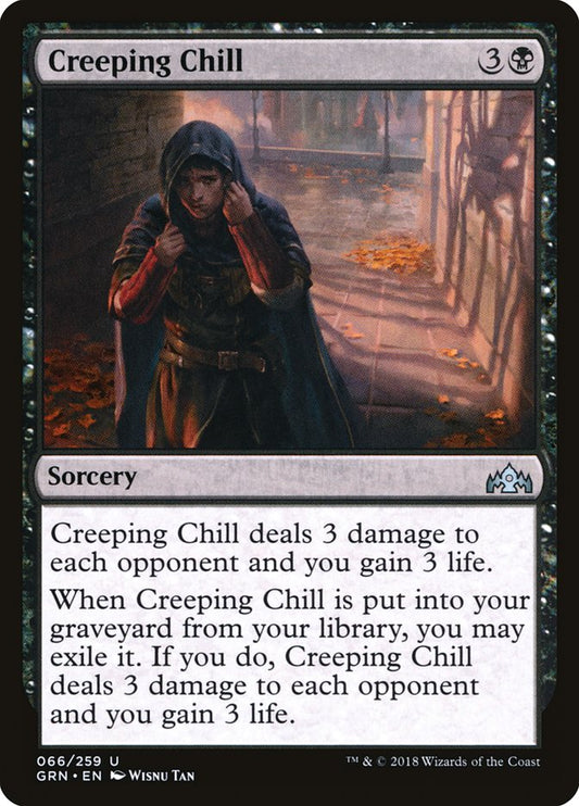 Creeping Chill [Guilds of Ravnica] [Foil]
