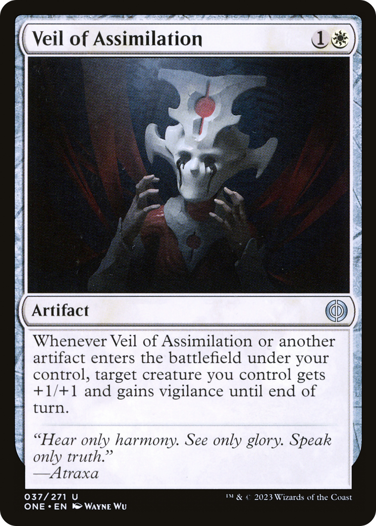 Veil of Assimilation [Phyrexia: All Will Be One] [Foil]
