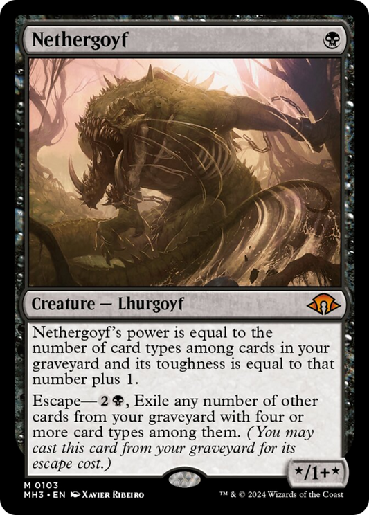 Nethergoyf [Modern Horizons 3] [Foil]