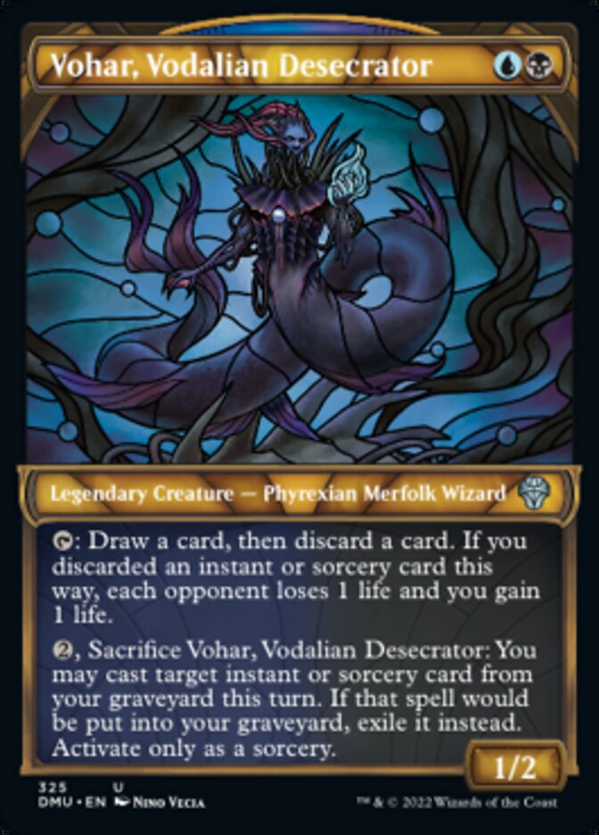 Vohar, Vodalian Desecrator (Showcase) [Dominaria United] [Foil]