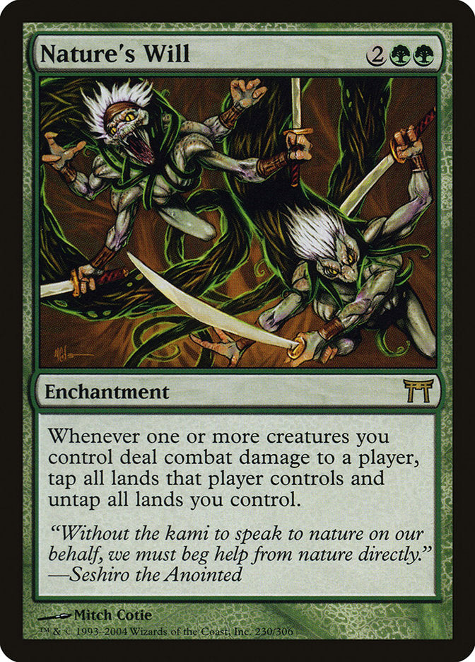 Nature's Will [Champions of Kamigawa] [Foil]