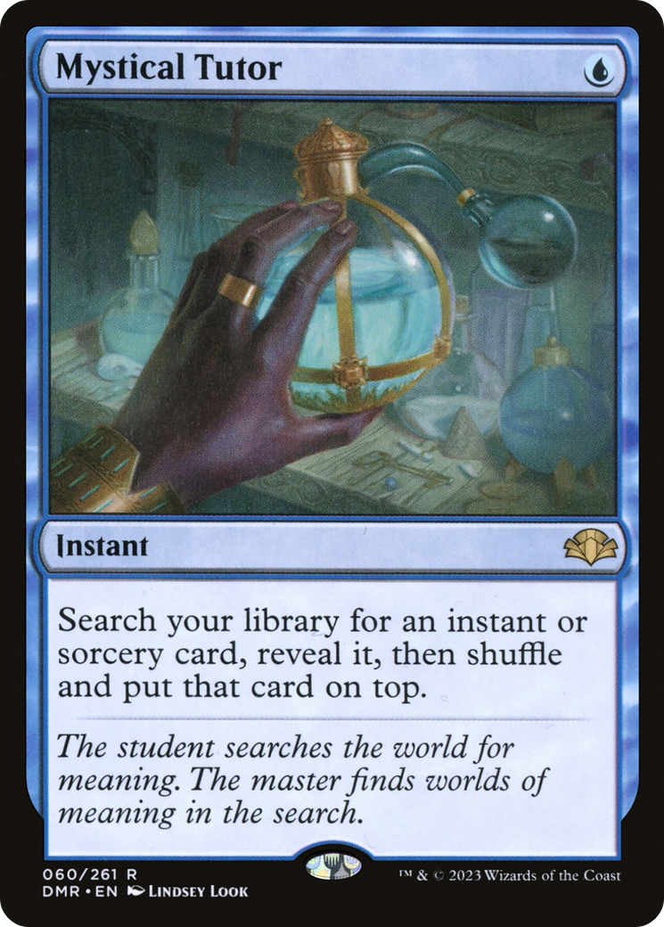 Mystical Tutor [Dominaria Remastered] [Foil]