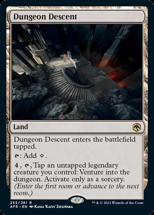 Dungeon Descent [Dungeons & Dragons: Adventures in the Forgotten Realms] [Foil]