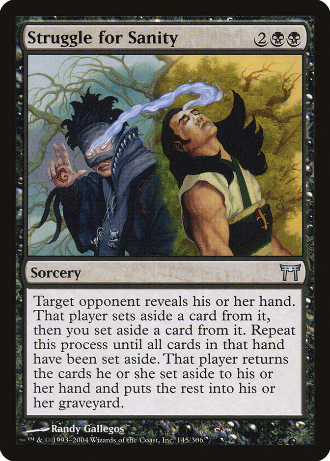 Struggle for Sanity [Champions of Kamigawa] [Foil]