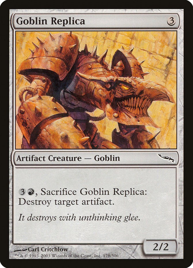 Goblin Replica [Mirrodin] [Foil]