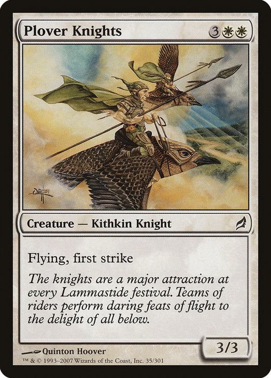 Plover Knights [Lorwyn] [Foil]