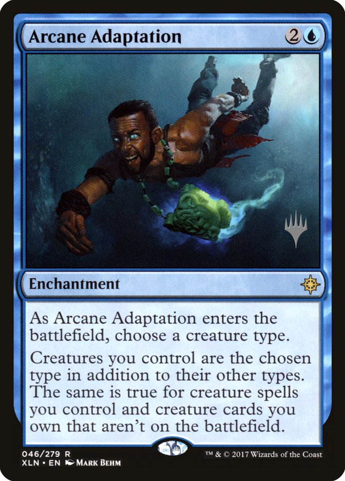 Arcane Adaptation (Promo Pack) [Ixalan Promos] [Foil]