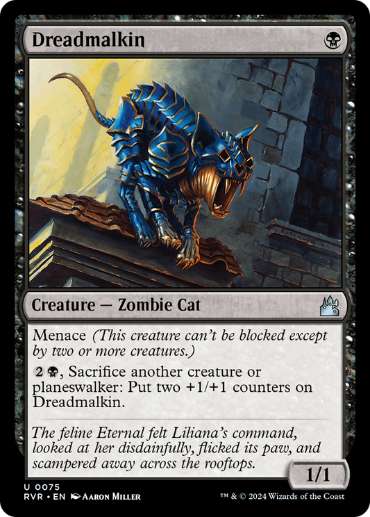 Dreadmalkin [Ravnica Remastered] [Foil]