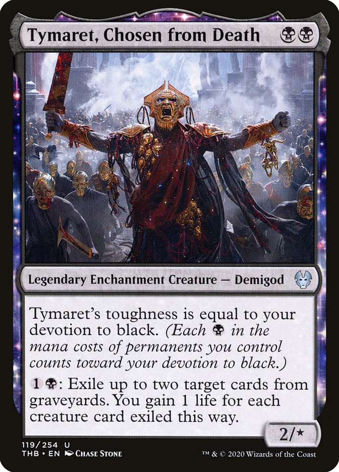 Tymaret, Chosen from Death [Theros Beyond Death] [Foil]