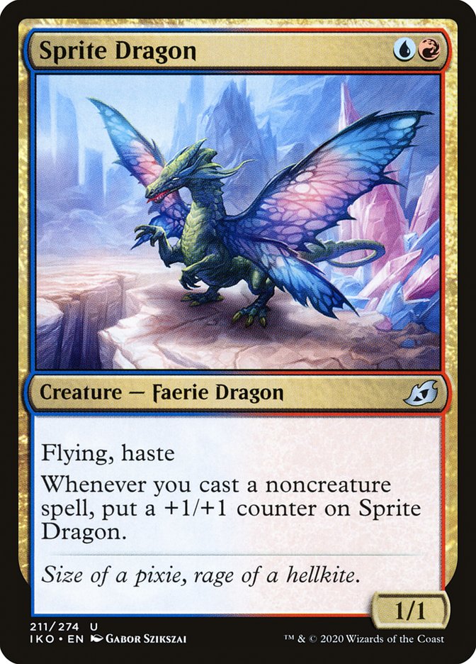 Sprite Dragon [Ikoria: Lair of Behemoths] [Foil]
