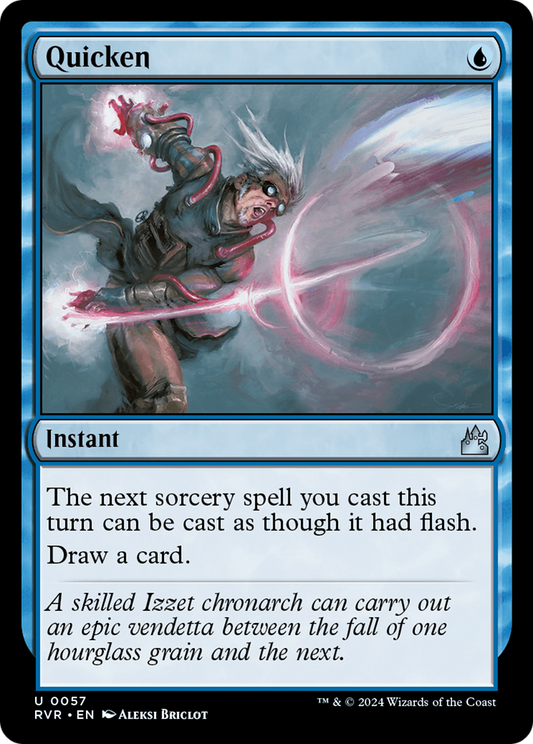 Quicken [Ravnica Remastered] [Foil]