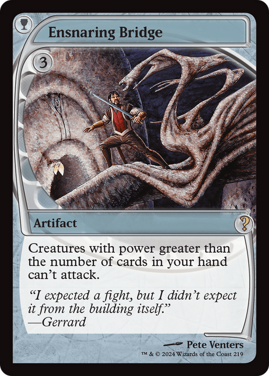 Ensnaring Bridge (Future Sight) [Mystery Booster 2] [Foil]