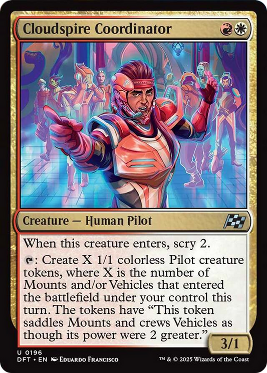 Cloudspire Coordinator [Aetherdrift] [Foil]