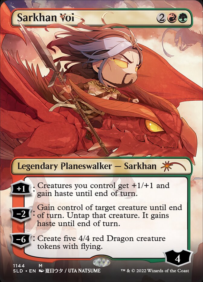 Sarkhan Vol (Borderless) [Secret Lair Drop Series] [Foil]