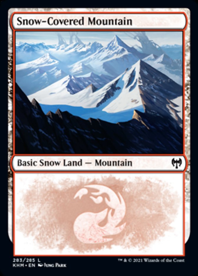 Snow-Covered Mountain (283) [Kaldheim] [Foil]