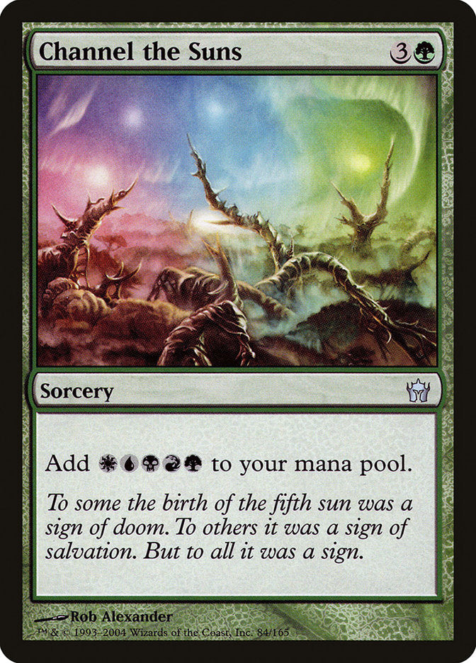 Channel the Suns [Fifth Dawn] [Foil]
