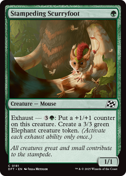 Stampeding Scurryfoot [Aetherdrift] [Foil]