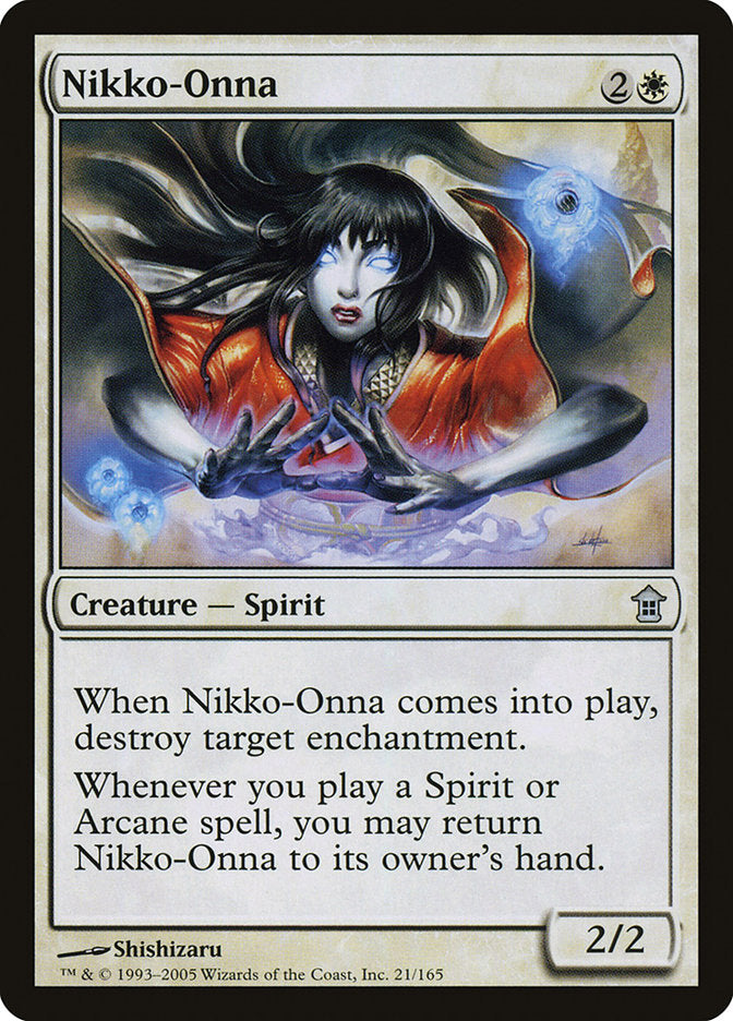 Nikko-Onna [Saviors of Kamigawa] [Foil]