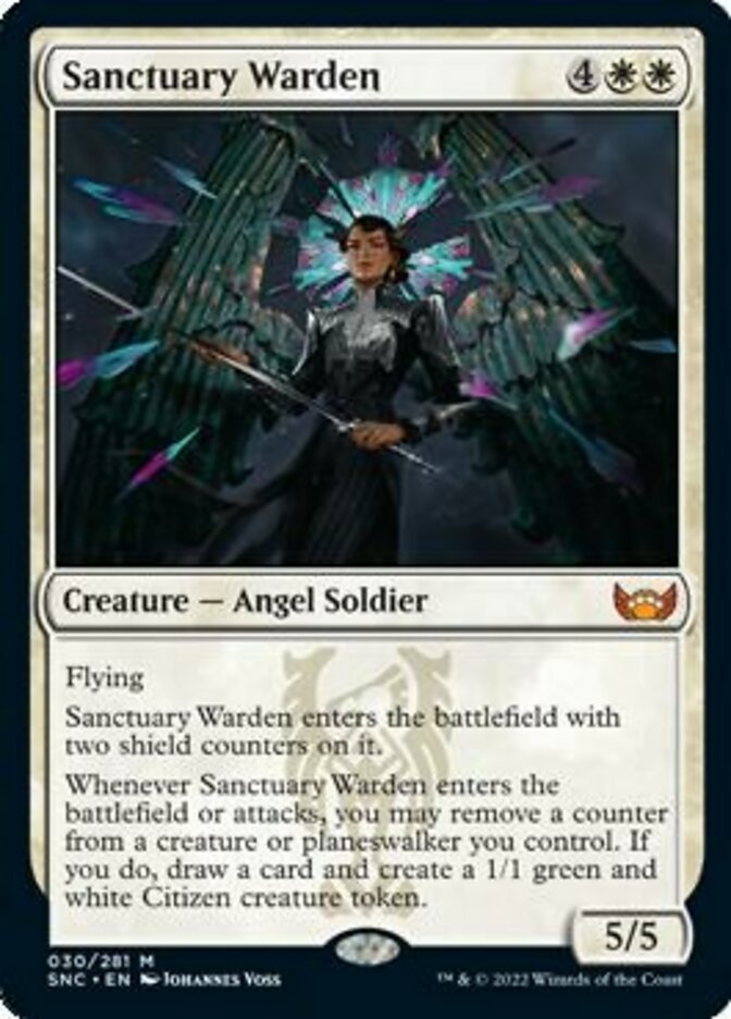 Sanctuary Warden [Streets of New Capenna] [Foil]