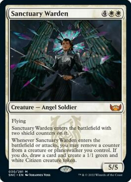 Sanctuary Warden [Streets of New Capenna] [Foil]